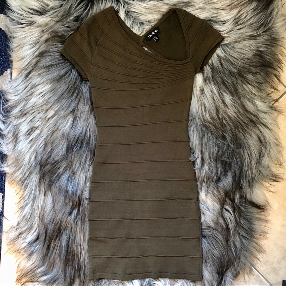 Bebe Bandage Mini Dress